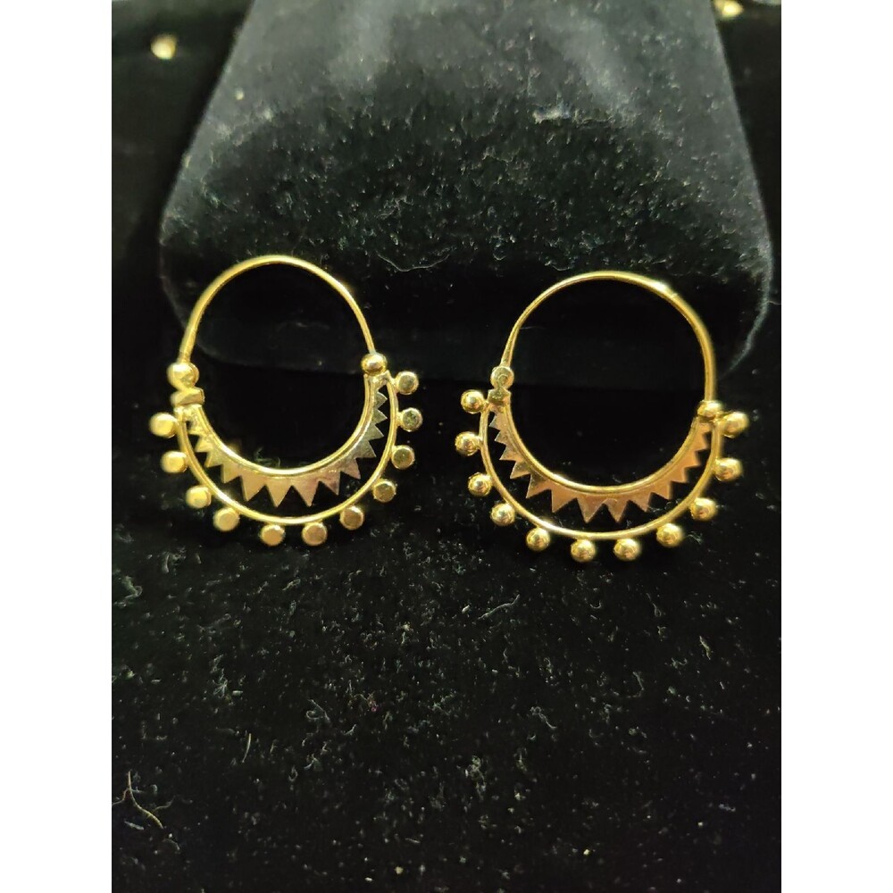 Gold Hoop Earrings